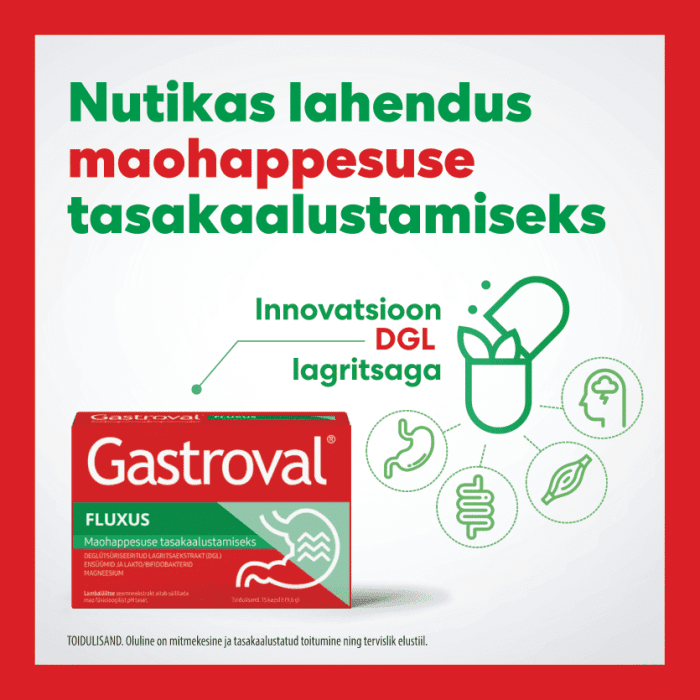 GASTROVAL FLUXUS KAPSLID N15 BENU Veebiapteek