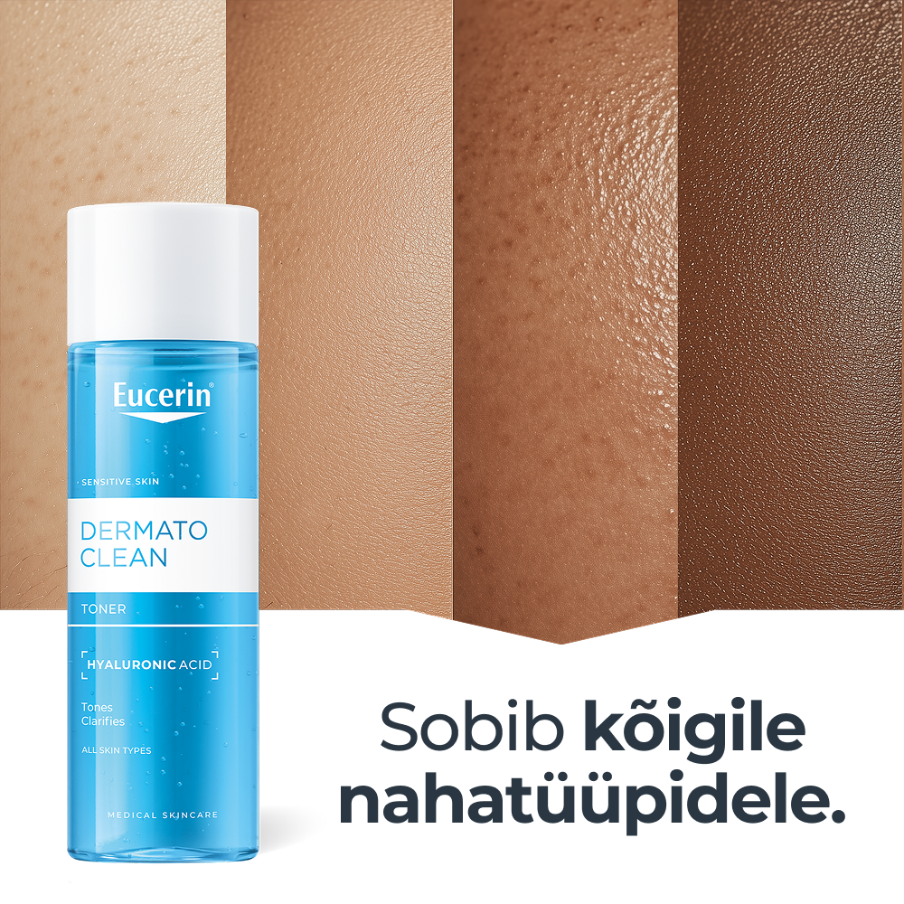 EUCERIN DERMATOCLEAN NÄOVESI TUNDLIKULE NAHALE 200ML