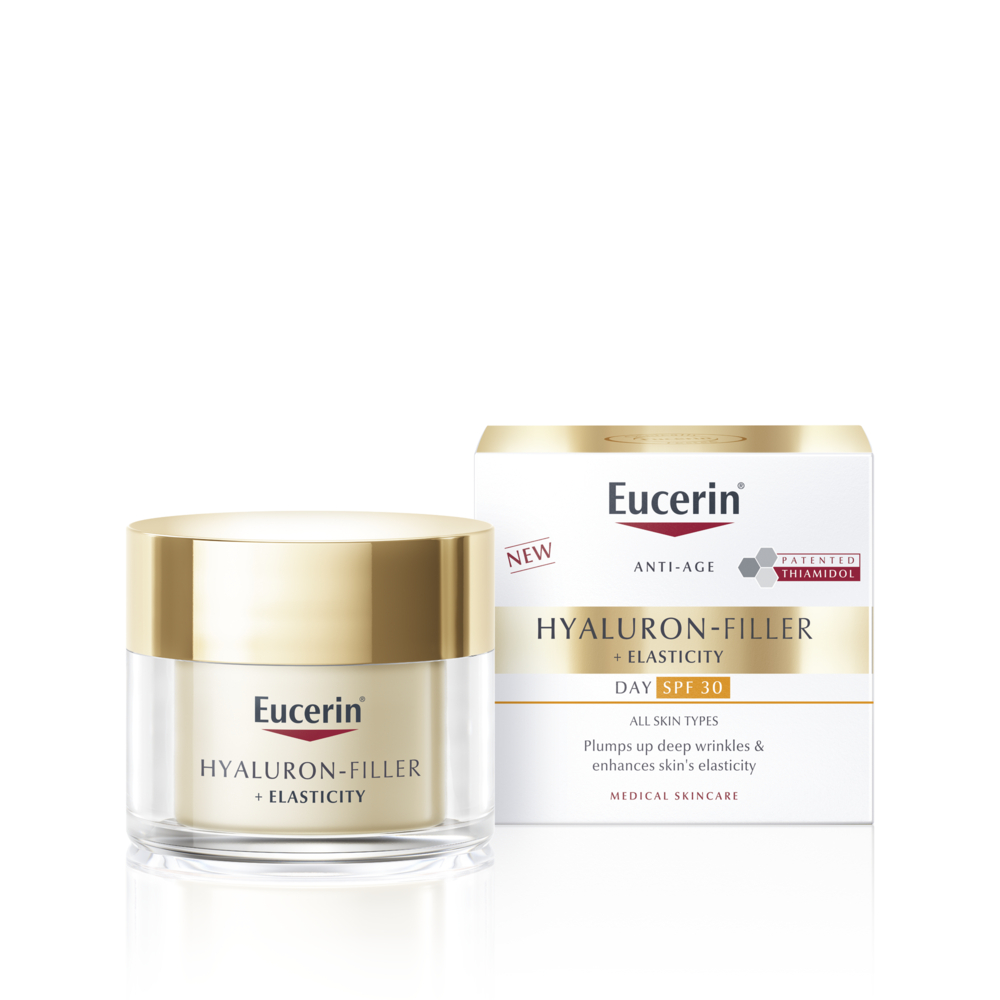EUCERIN HYALURON-FILLER + ELASTICITY PÄEVAKREEM SPF15 50ml