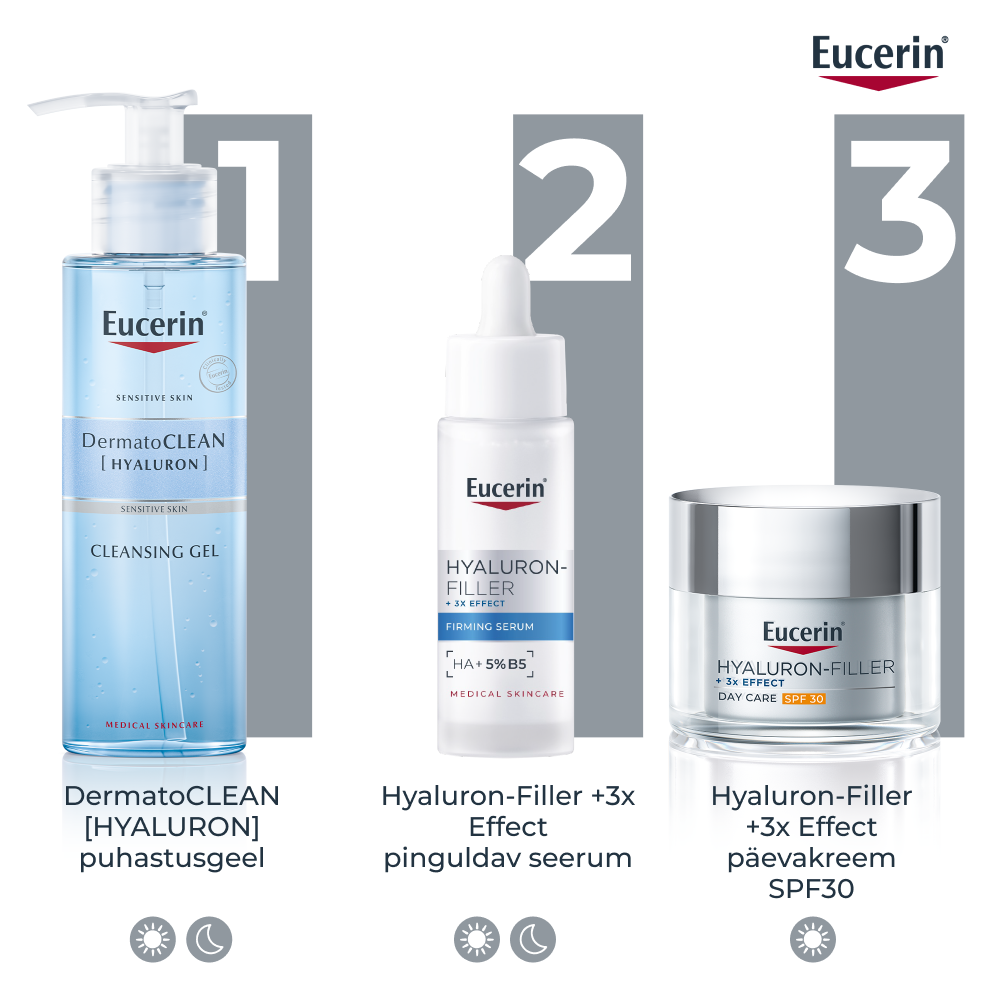 EUCERIN HYALURON-FILLER PÄEVAKREEM SPF30 50ML