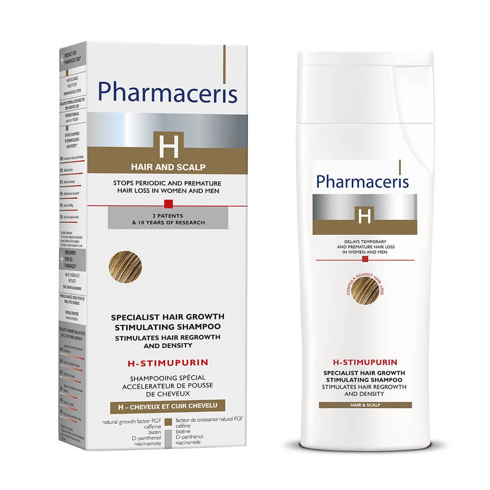 PHARMACERIS H-STIMUPURIN SHAMPOON JUUKSEKASVU STIMULEERIV 250ML