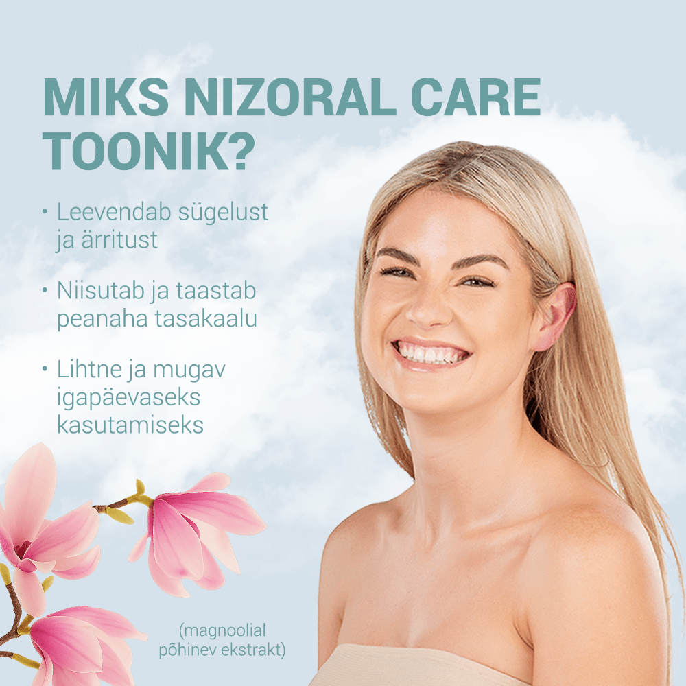 NIZORAL CARE COSMETIC SCALP TOONIK PEANAHALE 100ML