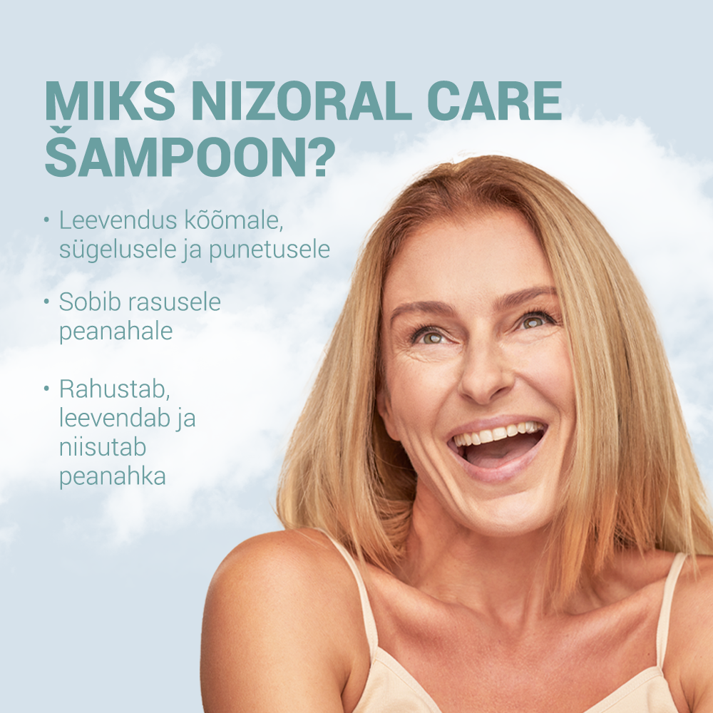 NIZORAL CARE ŠAMPOON RASUSELE PEANAHALE 200ML