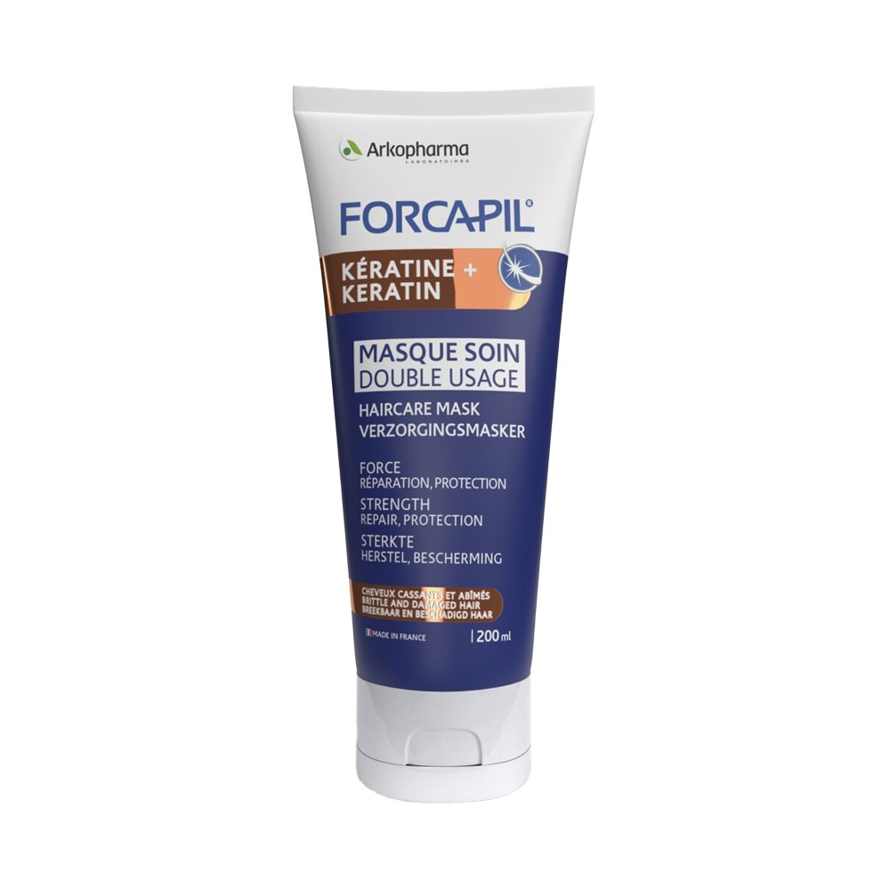 FORCAPIL KERATINE+ JUUKSEMASK/ PALSAM 200ML