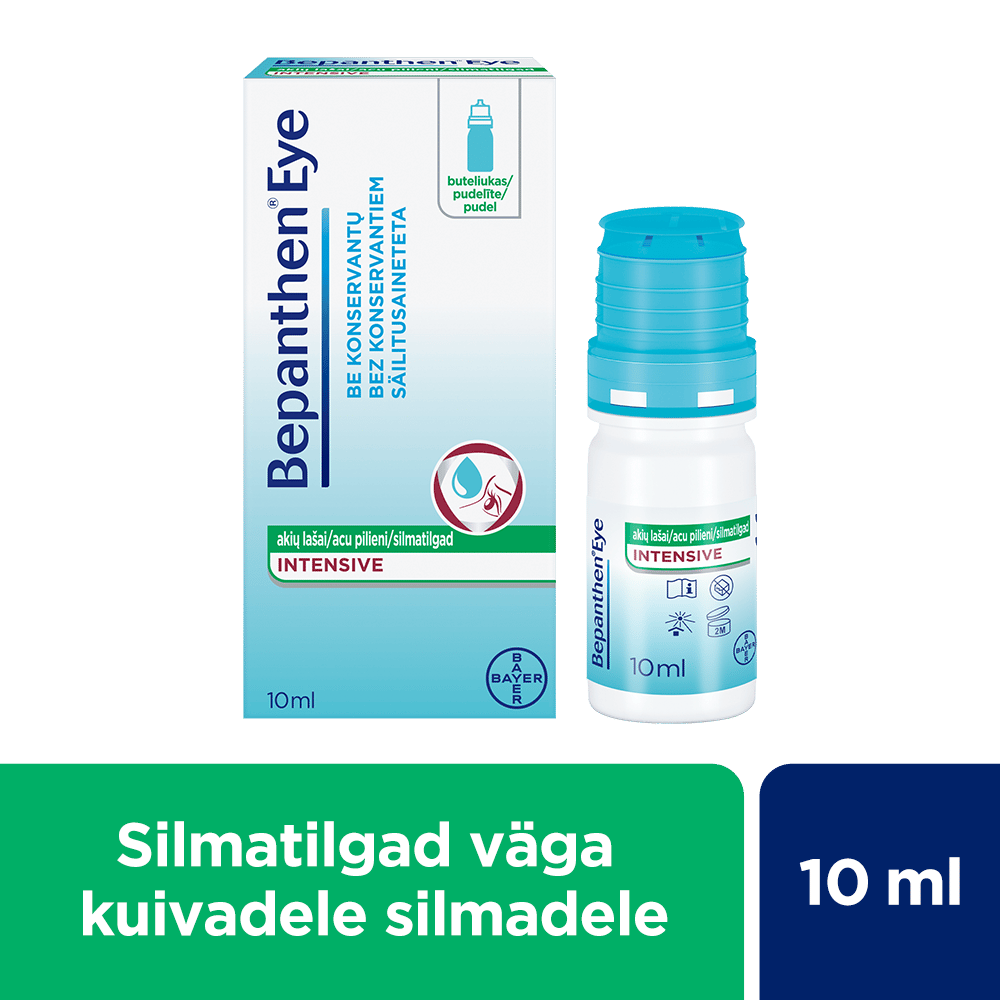BEPANTHEN EYE INTENSIVE SILMATILGAD 10ML