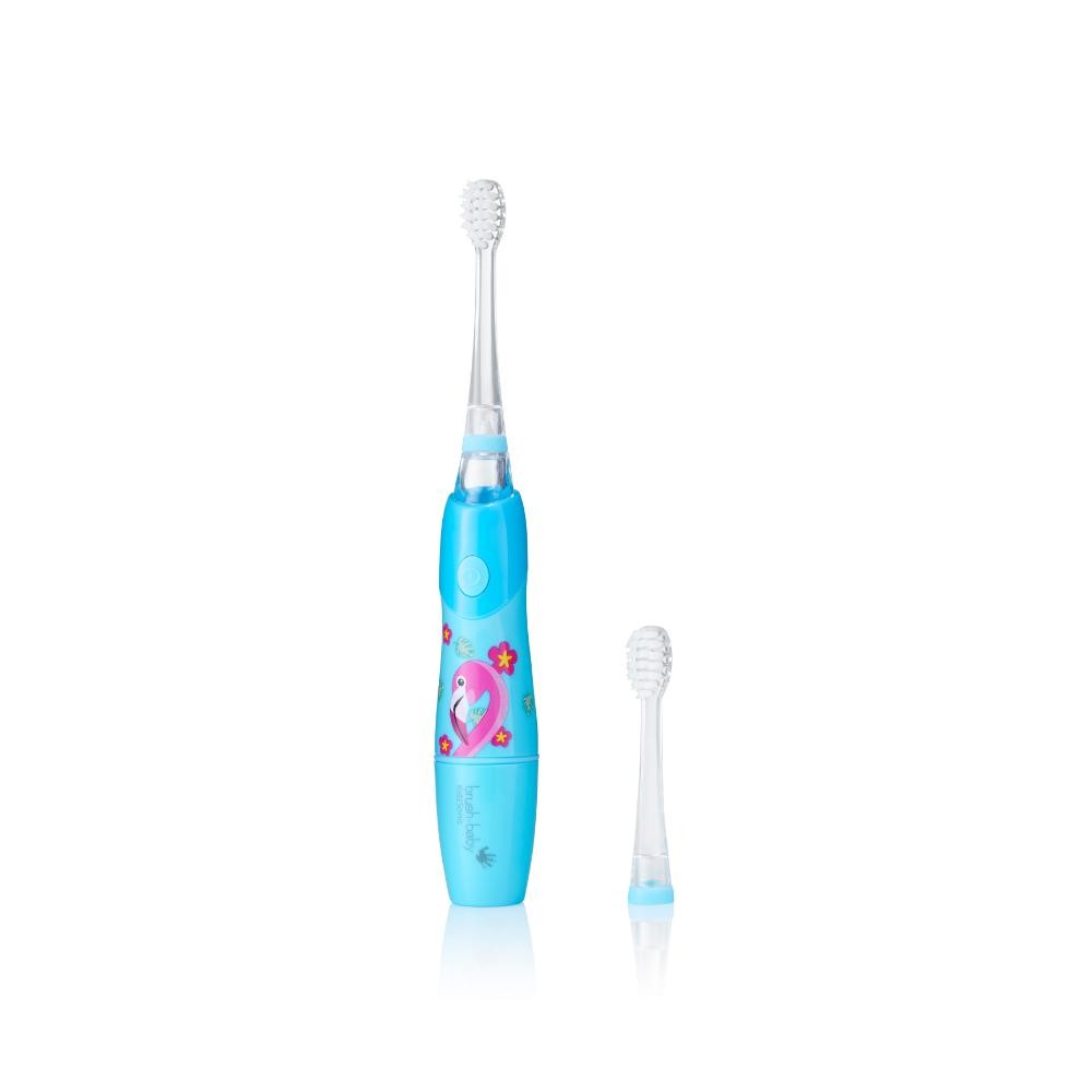 BRUSH-BABY ELEKTR.HAMBAHARI KIDZSONIC FLAMINGO (3+) N1