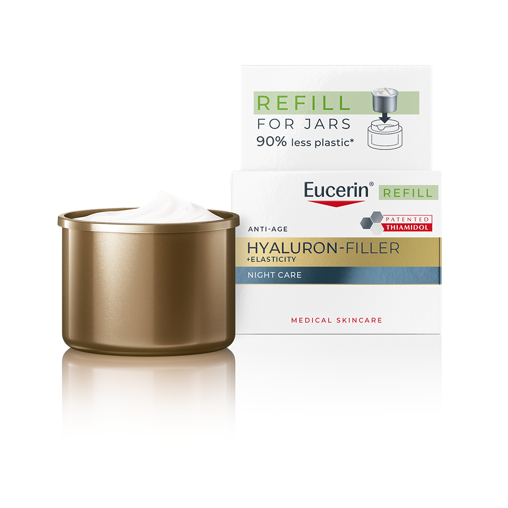 EUCERIN HYALURON-FILLER + ELASTICITY ÖÖKREEM TÄITEPAKEND 50ML