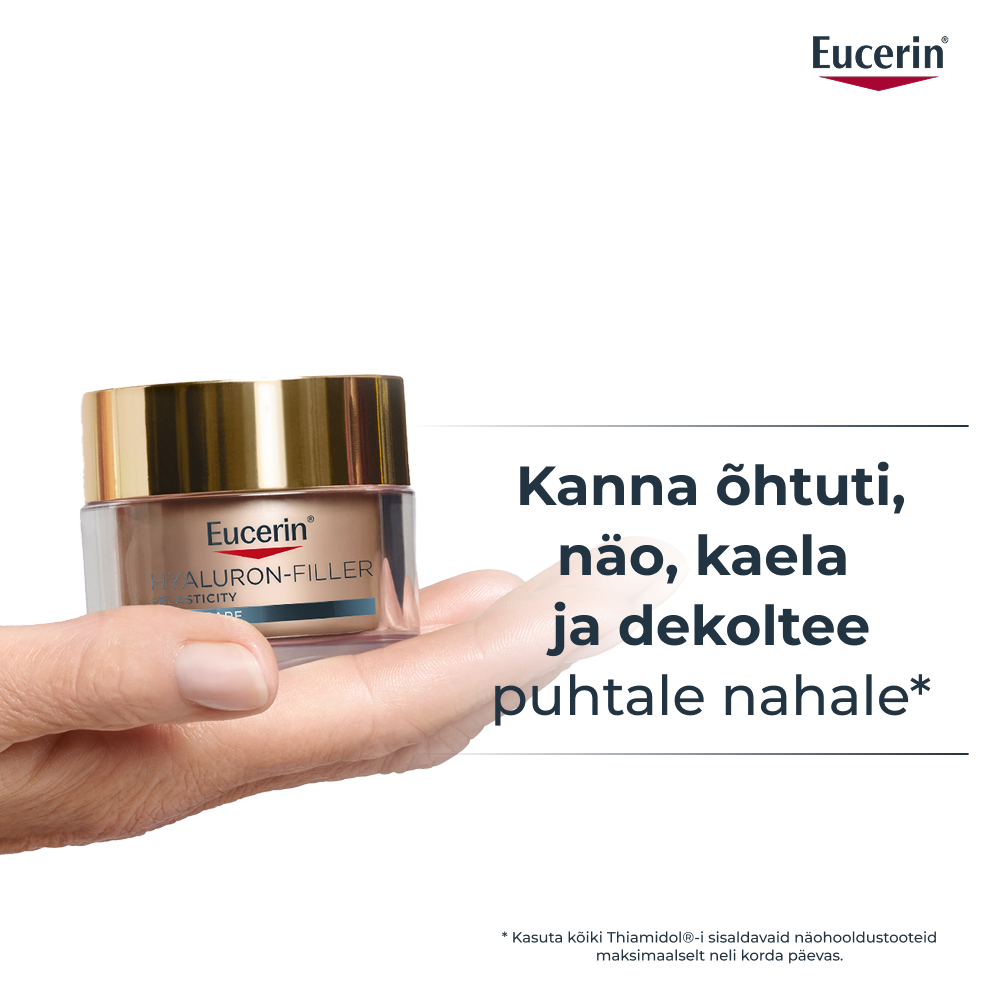 EUCERIN HYALURON-FILLER + ELASTICITY ÖÖKREEM TÄITEPAKEND 50ML