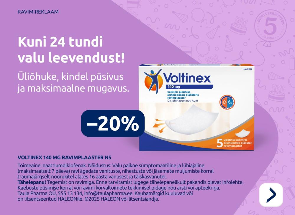 Voltinex ravimplaaster -20%