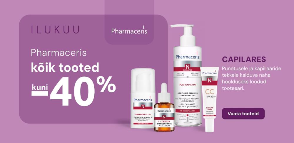 Pharmaceris kõik tooted kuni -40%