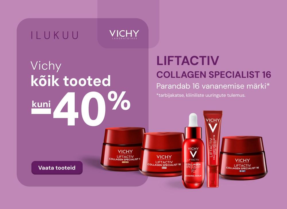 Vichy kõik tooted kuni -40%