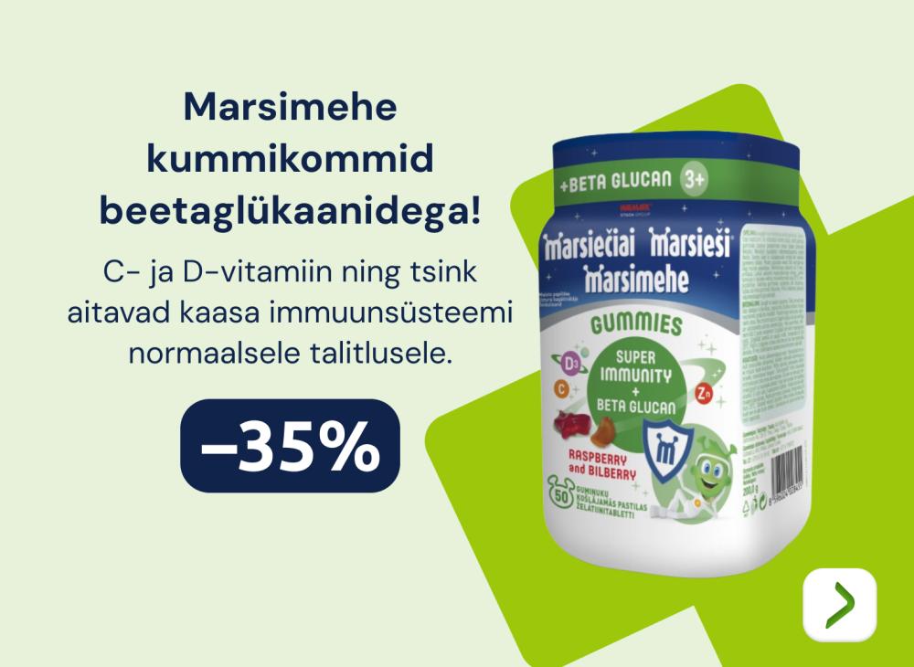 Marsimehe kummikommid -35%