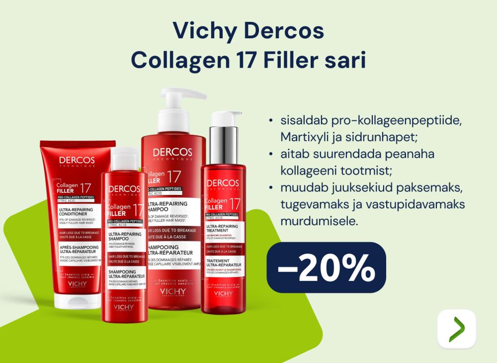 Vichy Dercos Collagen 17 Filler sari kuni -20%