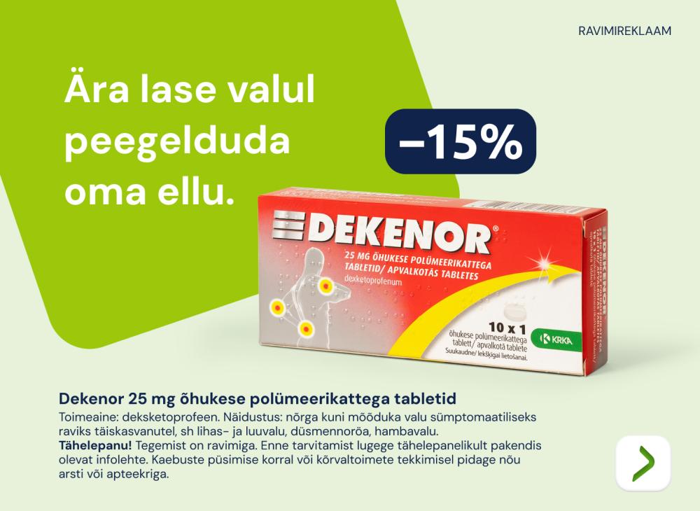 Dekenor -15%