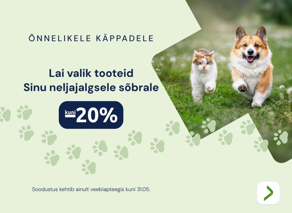 Lemmiklooma  tooted kuni -20%