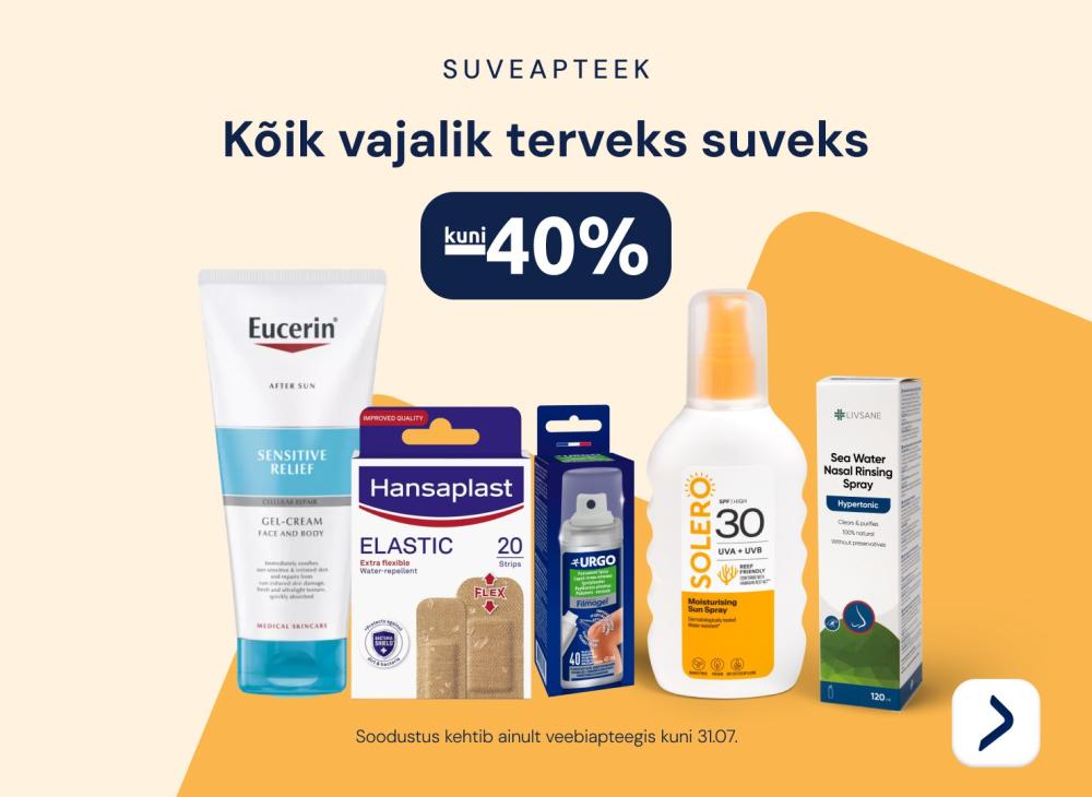 Suveapteek kuni -40%