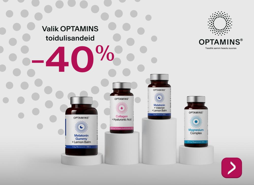 Valik Optamins toidulisandeid -40%