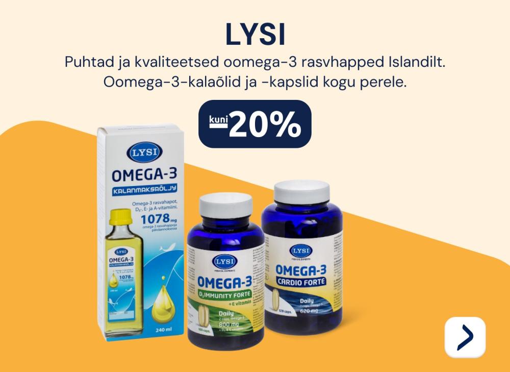 Lysi kuni -20%