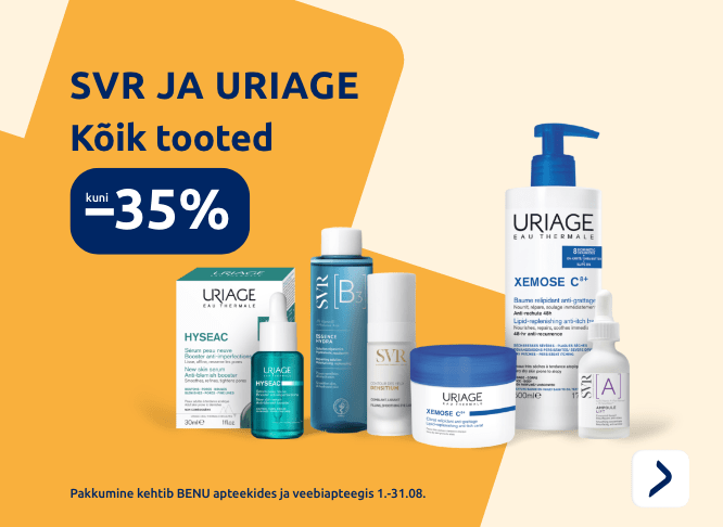 Brändikuu - SVR ja Uriage kõik tooted kuni -35%