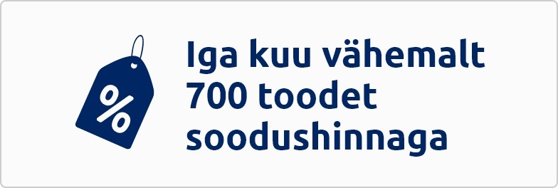 Iga kuu vähemalt 700 toodet soodushinnaga