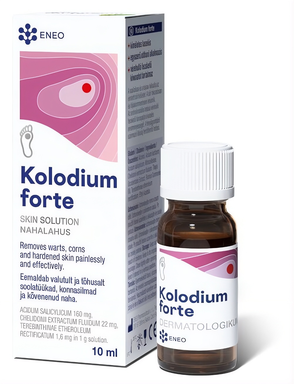 KOLODIUM FORTE VEDELIK NAHAKAHJUSTUSTELE 10ML