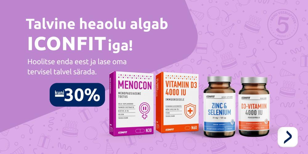 Iconfit kuni  30%