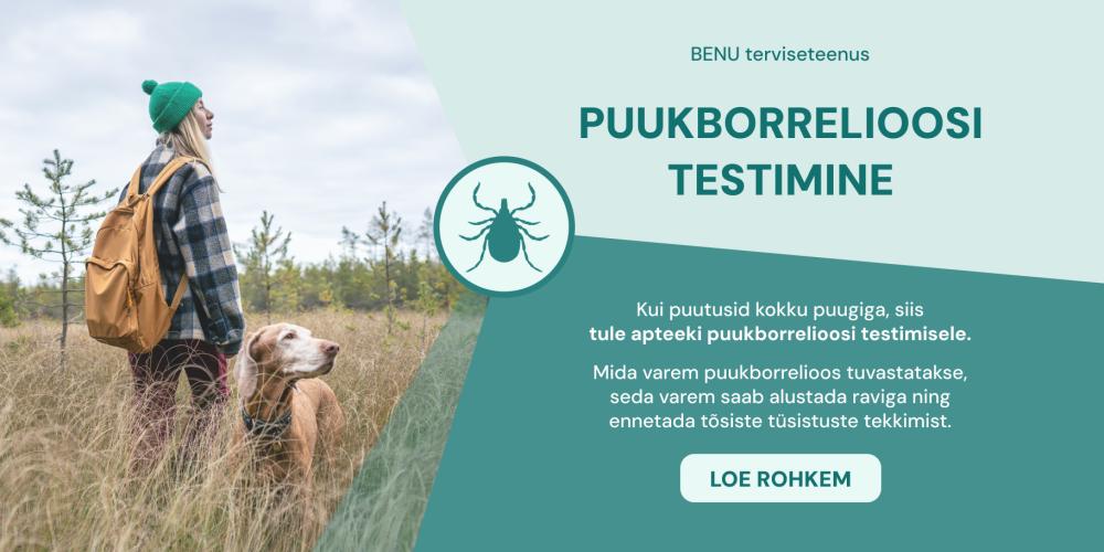 Puukborrelioosi testimine
