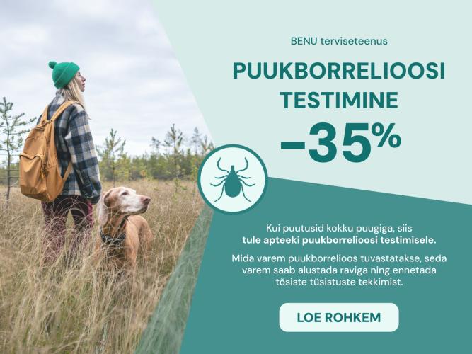 Puukborrelioosi testimine