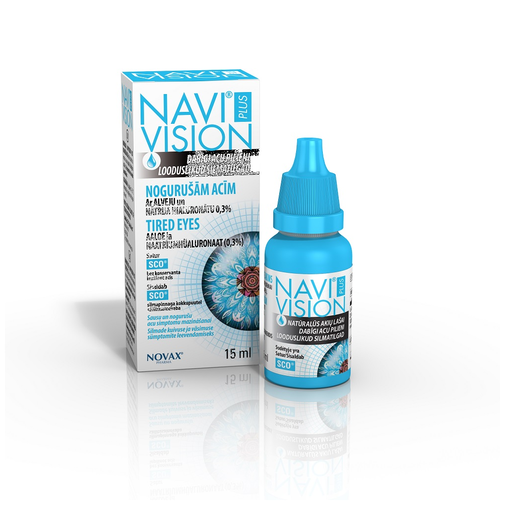 NAVI VISION PLUS TIRED EYES SILMATILGAD 15ML