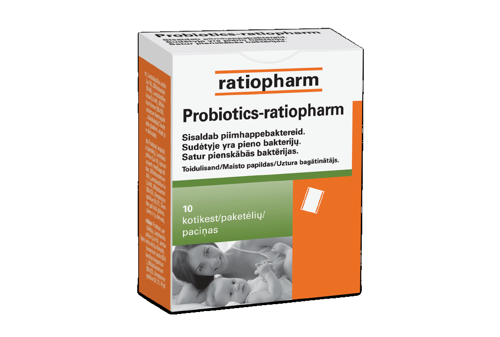 PROBIOTICS-RATIOPHARM PULBER 2G N10