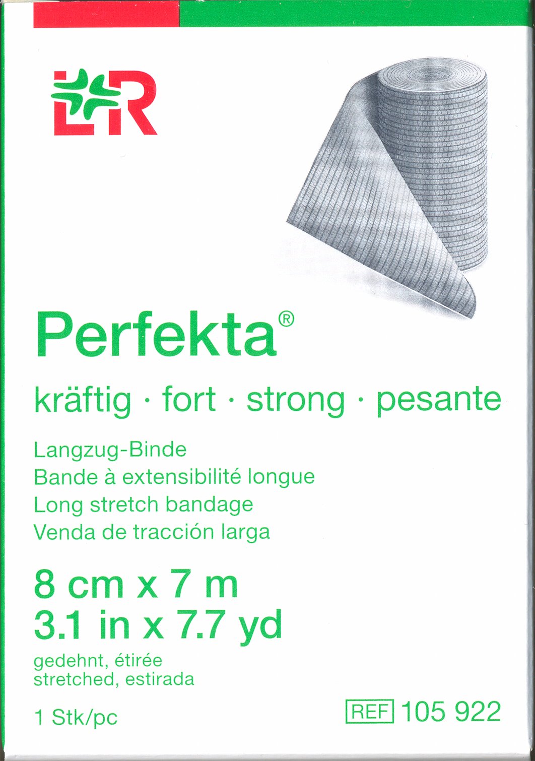 PERFEKTA STRONG ELASTIKSIDE 8CMX7M