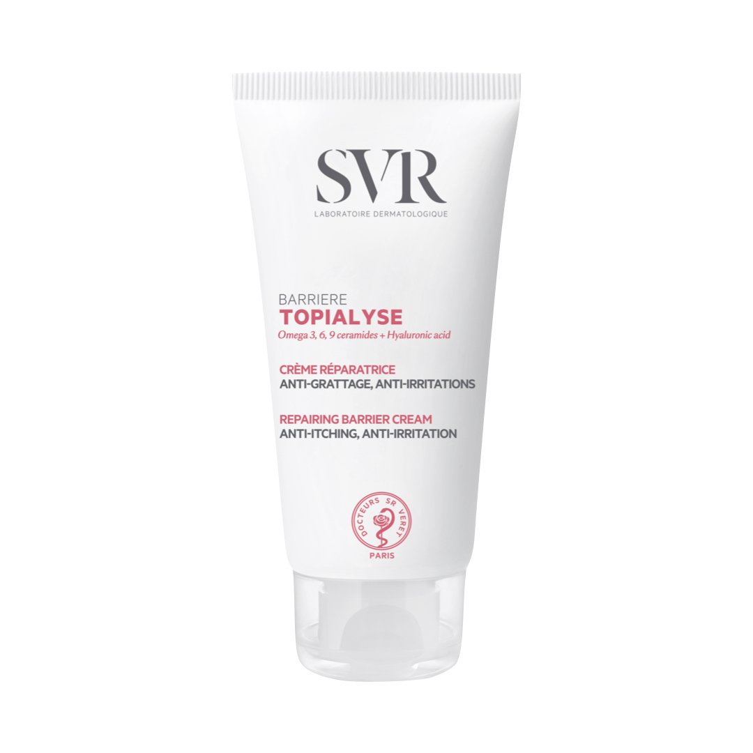 SVR TOPIALYSE BARRIERE KÄTE JA KEHA KAITSEKREEM SÜGELUSE JA ÄRRITUSE VASTU 50ML