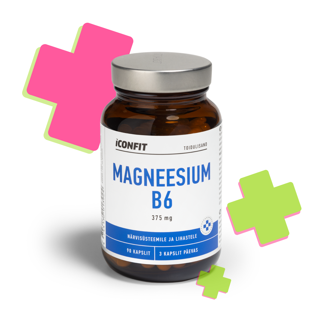 ICONFIT MAGNEESIUM B6 375MG KAPSEL N90