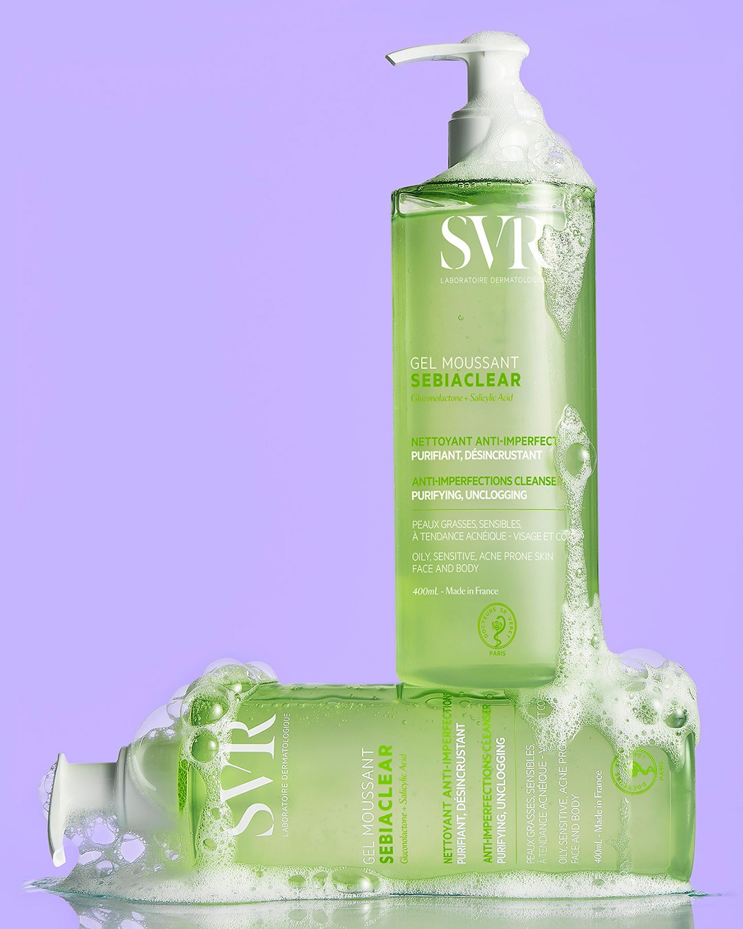 SVR SEBIACLEAR PUHASTUSGEEL SEEBIVABA RASUSELE NAHALE 400ML