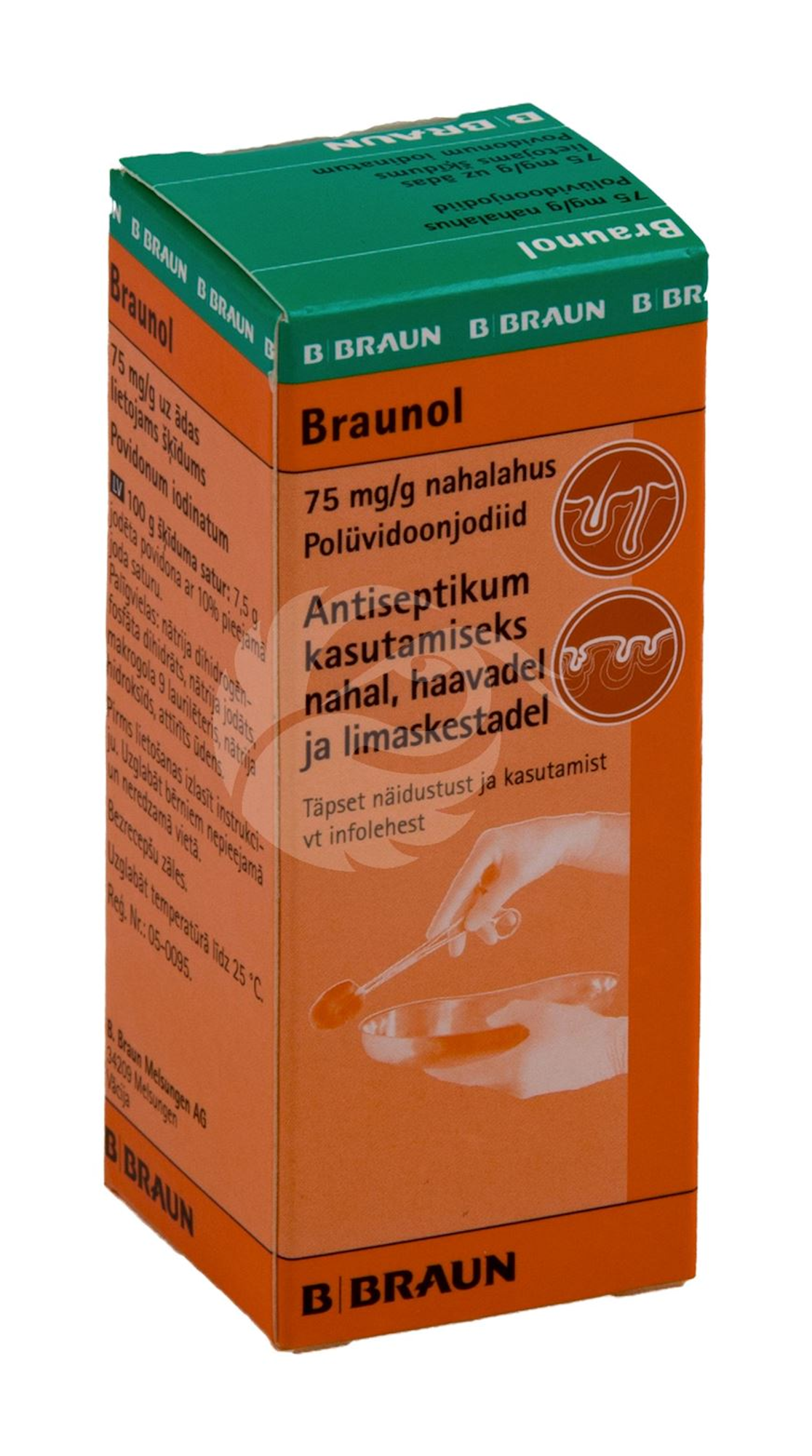 BRAUNOL NAHALAHUS 75MG 1G 30ML N1