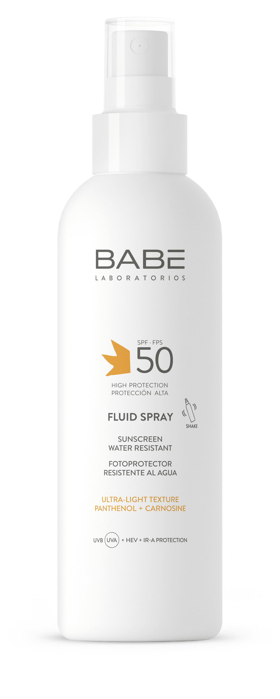 BABE PÄIKESEKAITSEFLUID SPREI SPF50 200ML