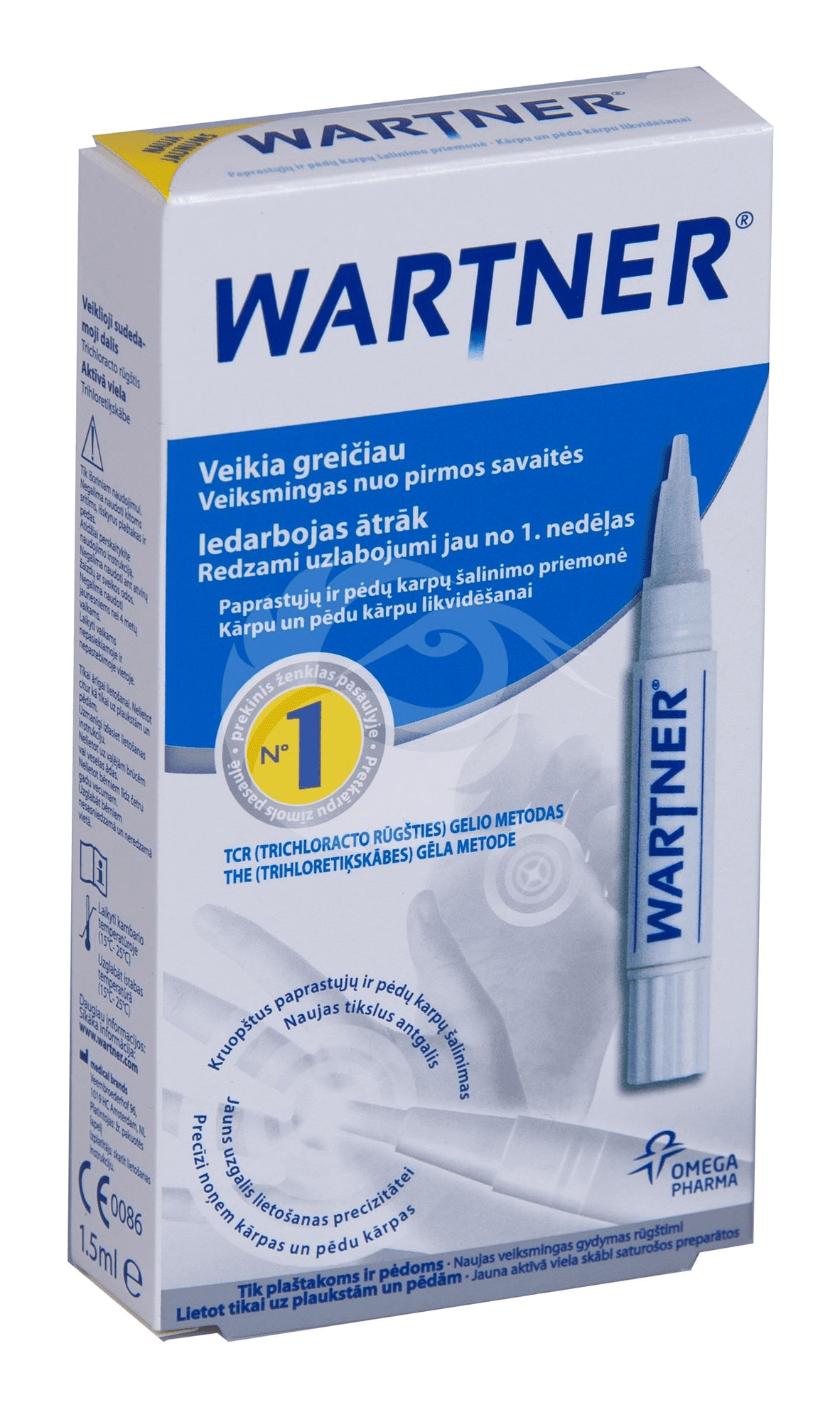 WARTNER PLIIATS SOOLATÜÜGASTELE 1,5ML