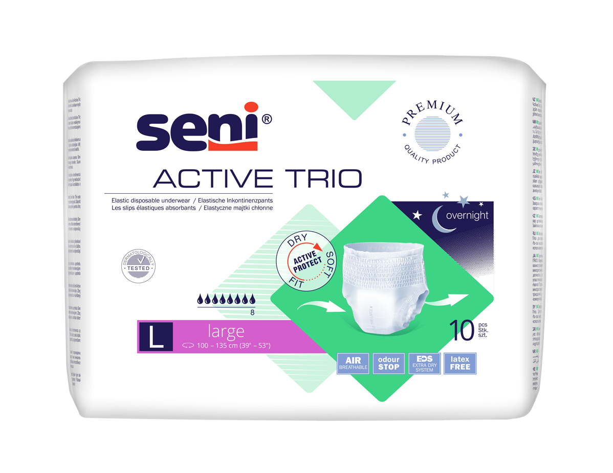 SENI ACTIVE TRIO IMAVAD PÜKSID L 2500ML N10