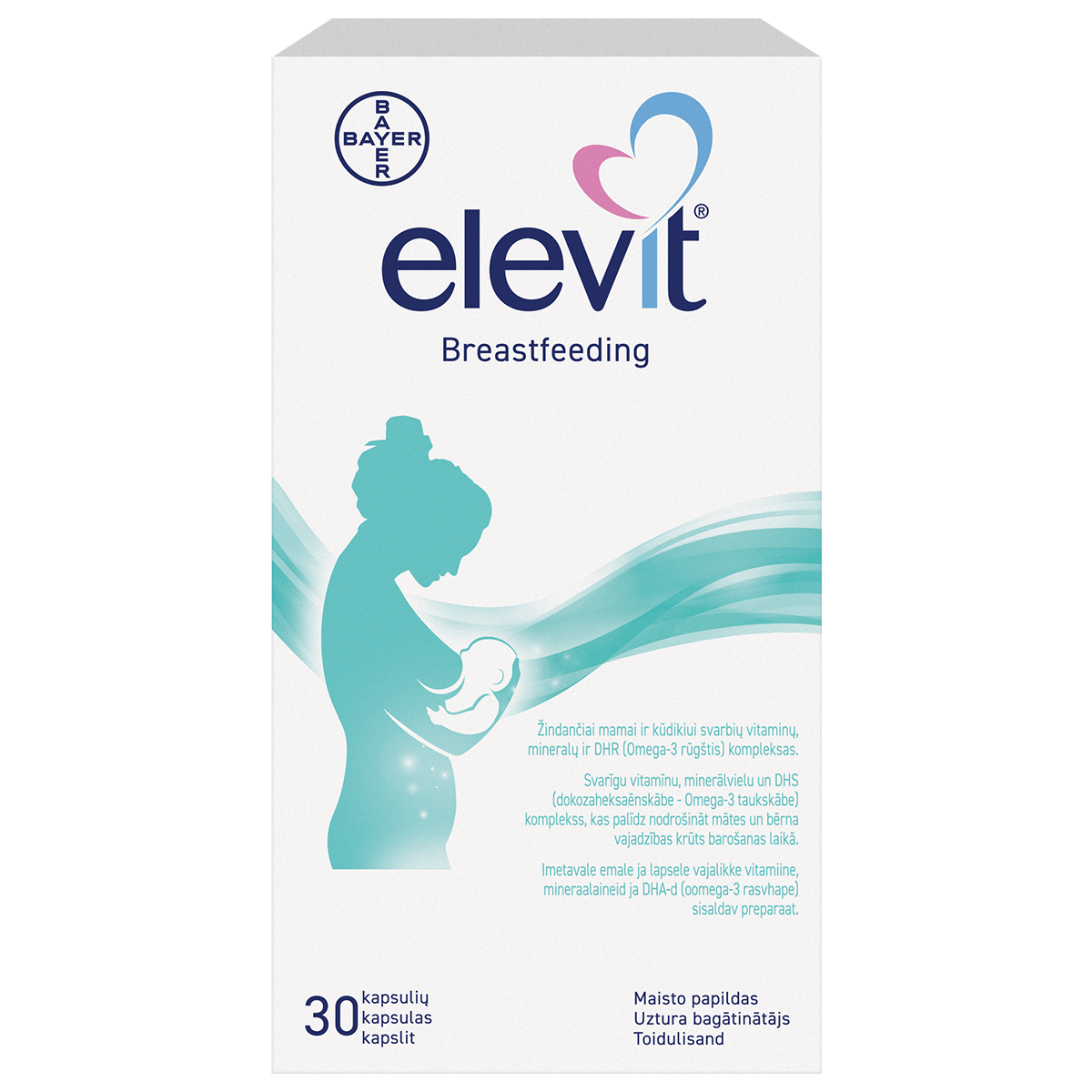 ELEVIT BREASTFEEDING KAPSLID N30