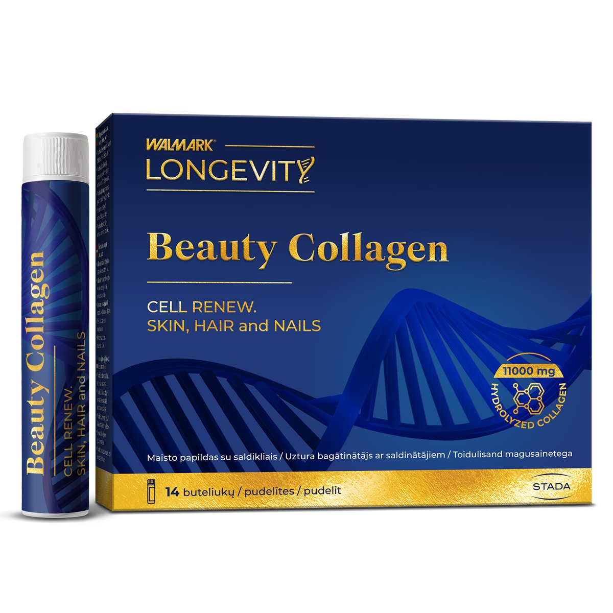 WALMARK LONGEVITY BEAUTY COLLAGEN SHOTS N14