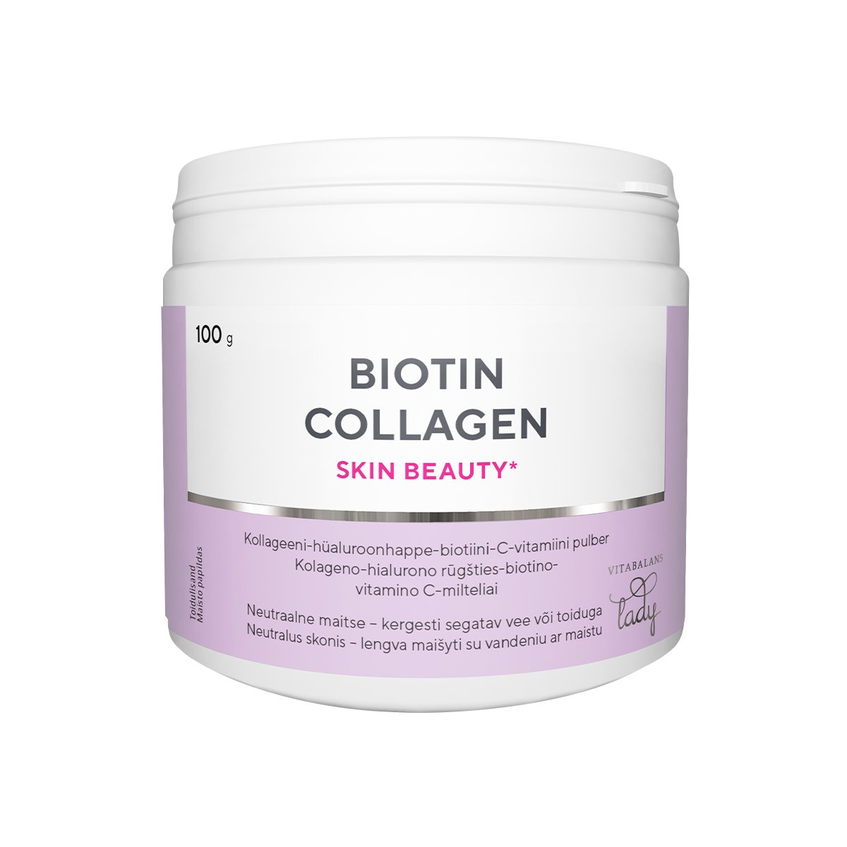 BIOTIIN COLLAGEN SKIN BEAUTY PULBER 100G