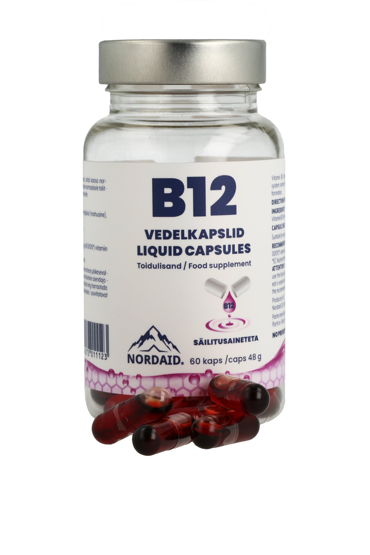 NORDAID B12 VEDELKAPSEL N60
