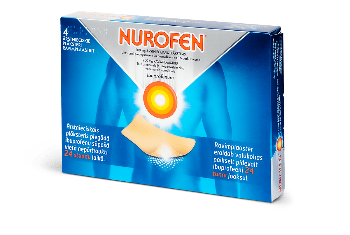 NUROFEN RAVIMPLAASTER 200MG N4