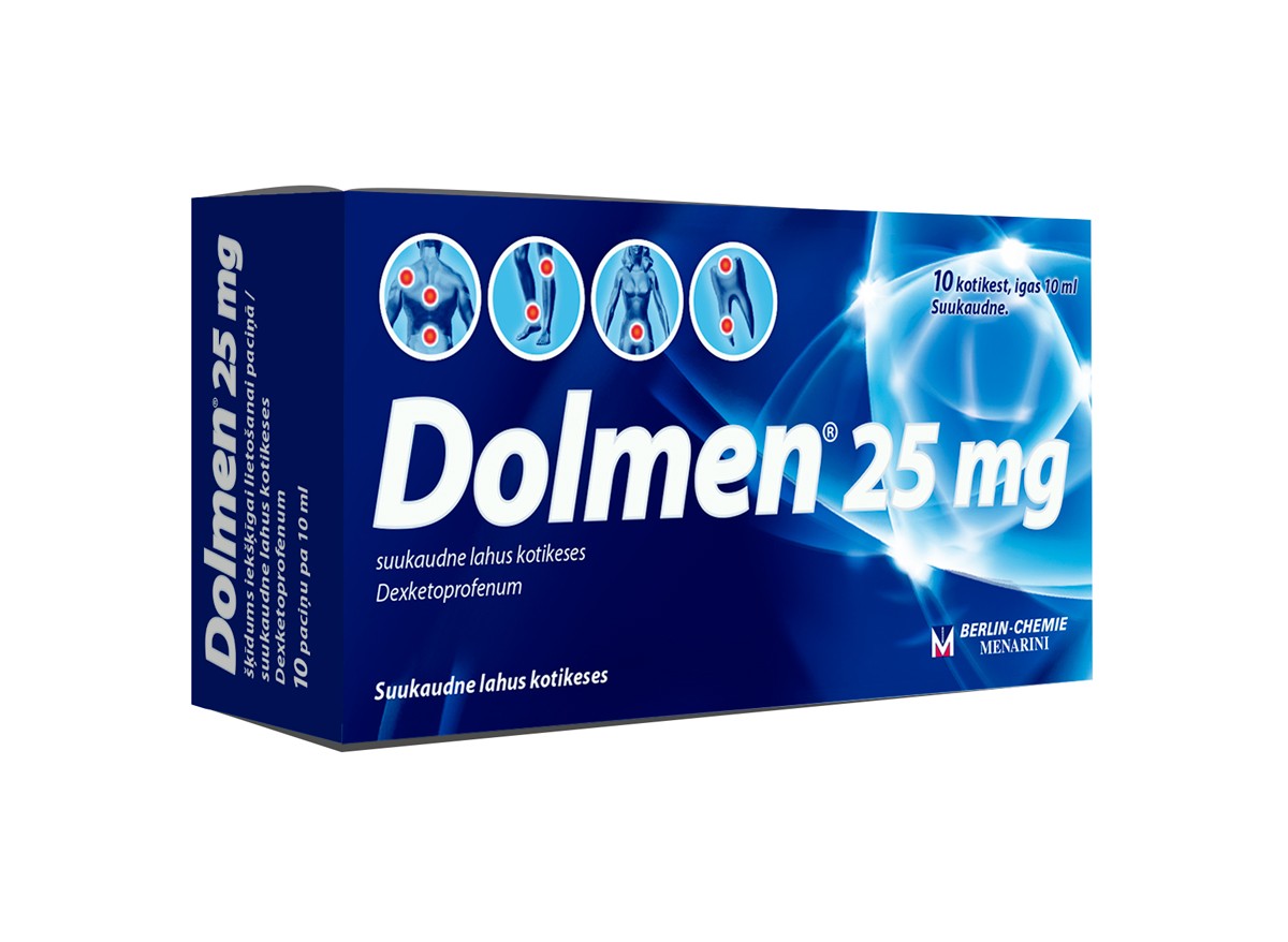 DOLMEN SUUKAUDNE LAHUS KOTIKESES 25MG N10