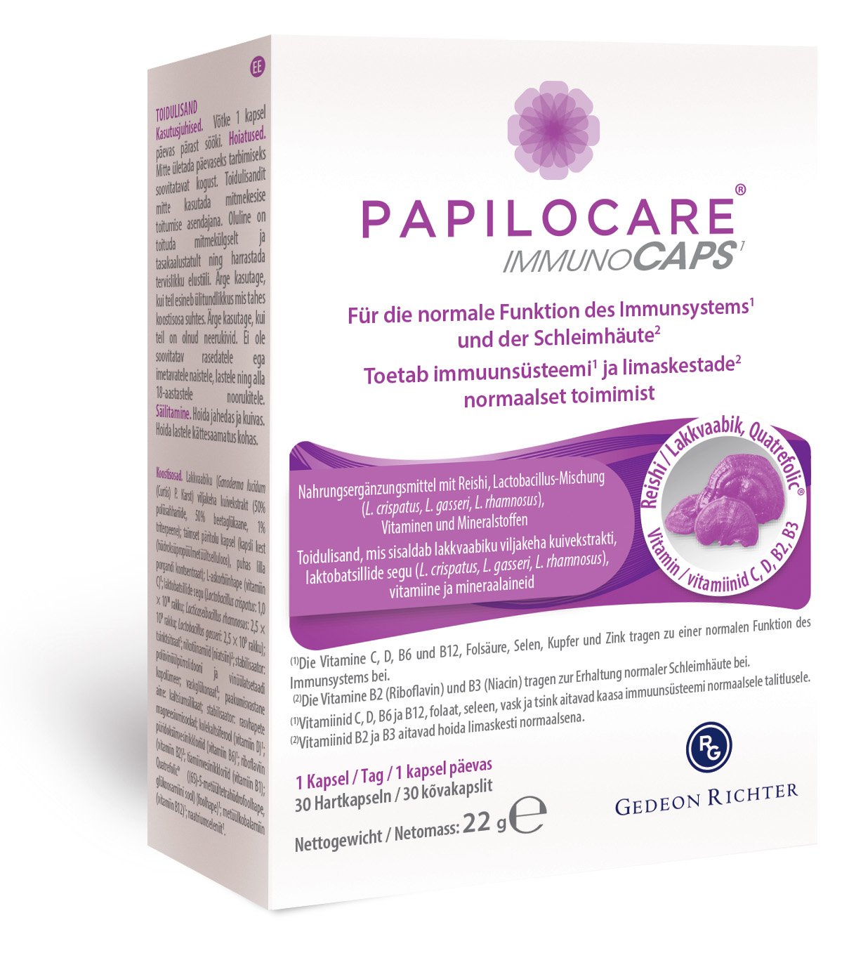 PAPILOCARE IMMUNOCAPS KAPSLID N30