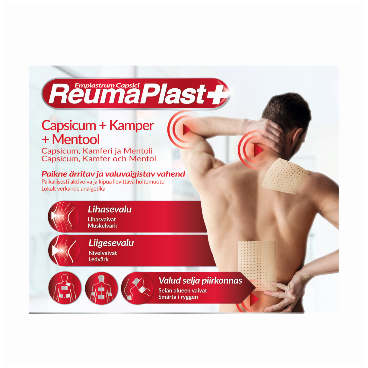 KAIGERT REUMAPLAST PLAASTER 10X16CM
