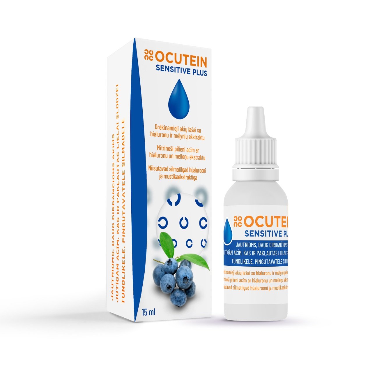 OCUTEIN SENSITIVE PLUS SILMATILGAD 15ML