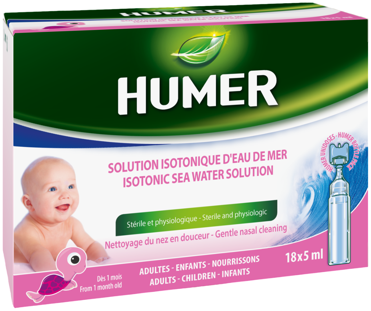HUMER UNIDOSES ISOTOONILISE MEREVEE AMPULLID 5ML N18