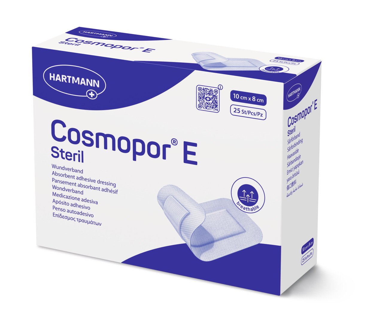 COSMOPOR E HAAVAPLAASTER 8X10CM STERIILNE N25