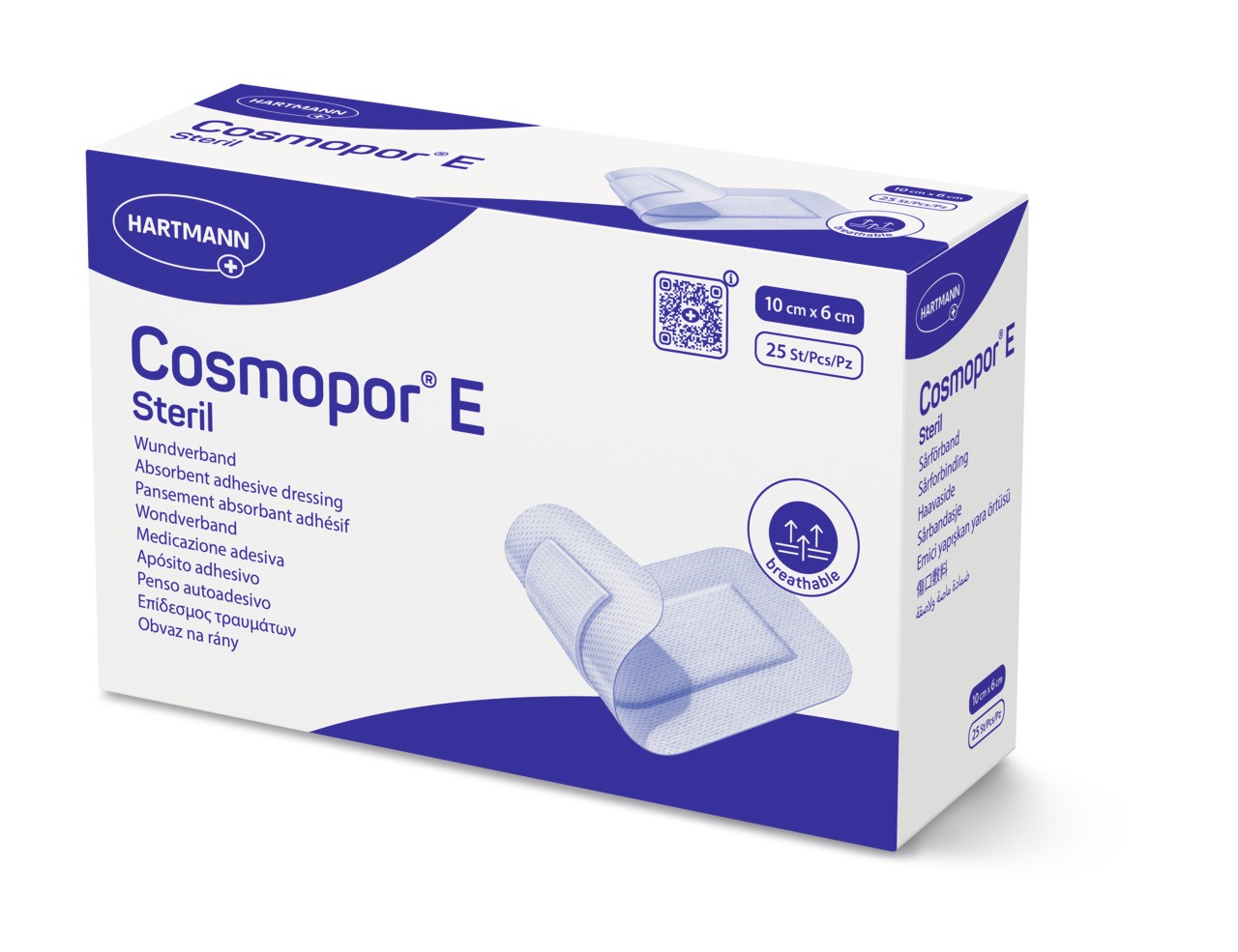 COSMOPOR E HAAVAPLAASTER 6X10CM STERIILNE N25